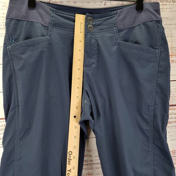 Royal Robbins Womens Size 8 Navy Blue Stretch Capri Cropped Jammers Pants - Picture 5 of 11